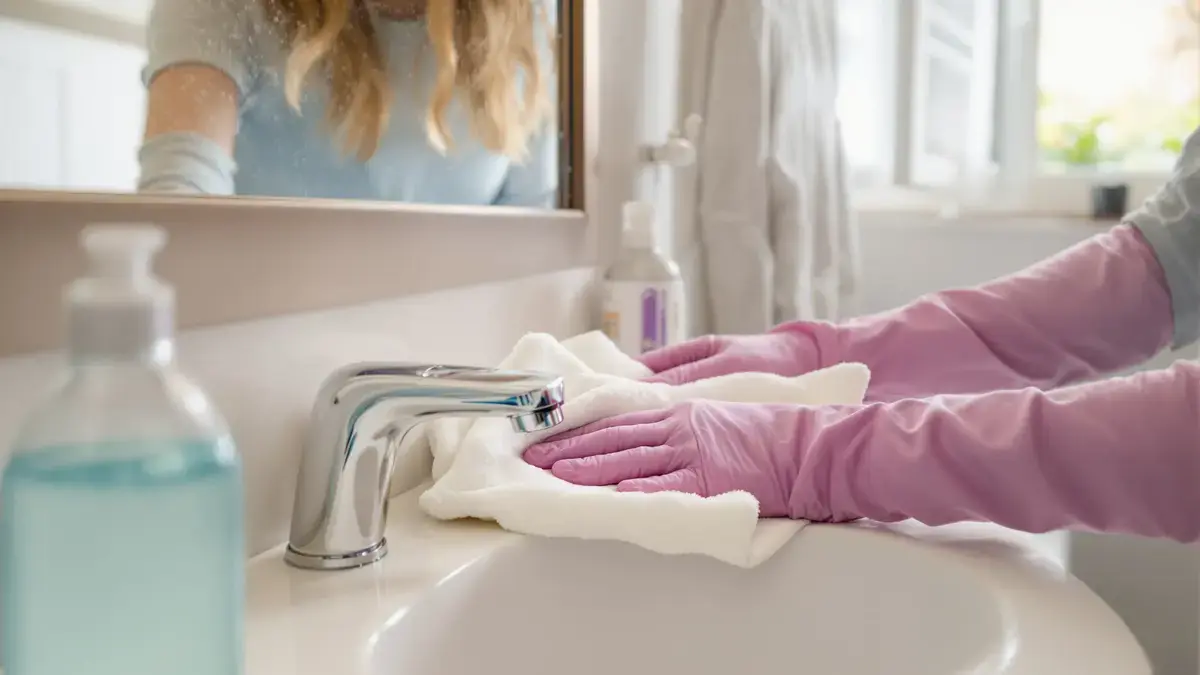 Tento trik s toaletním papírem namočeným v octu řeší problém v koupelně který mnozí přehlížejí