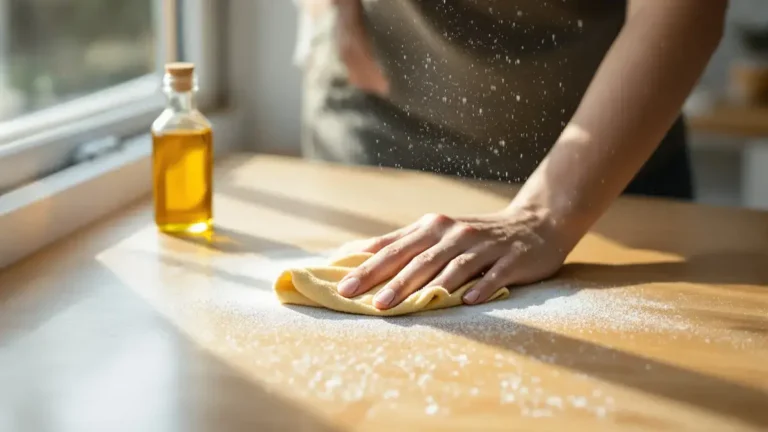 Odborníci na údržbu varují použití rostlinného oleje na nábytek není bez rizika zachytává prach a podporuje neviditelné alergeny