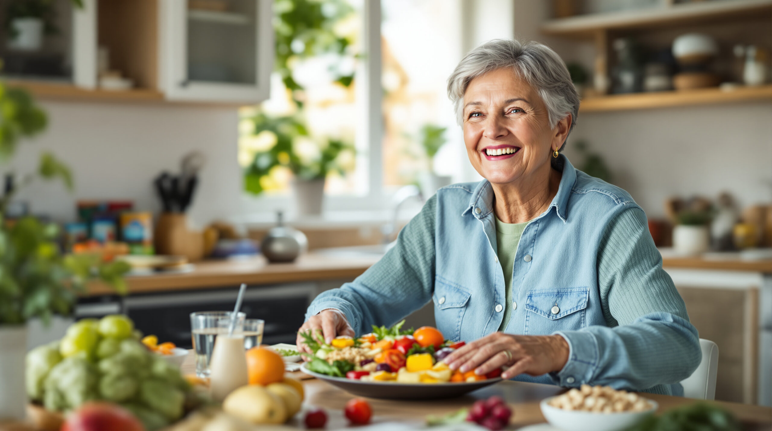 Ve 60 letech jsem zjistila, že tyto 3 potraviny mi dodávají energii, zatímco jiné 2 mě zpomalují víc, než jsem si myslela.