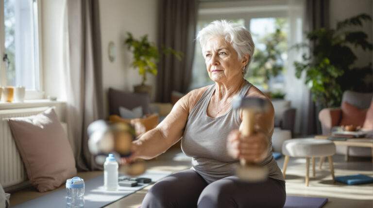 Ve 65 letech jsem se bála ztráty svalů: objevila jsem, jak spojit hubnutí a udržení síly.