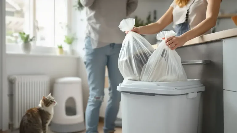 Vyhazování kočičího steliva: 9 běžných chyb, které zhoršují hygienu v domácnosti