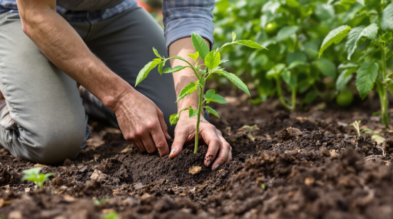 Žádný stonek ani kořeny: tato drobná část rostliny, kterou nesmíte zasypat, zabrání hnilobě rajčat a zajistí bohatou úrodu.