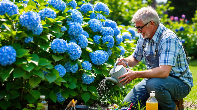 Běžná přísada může podpořit růst hortenzií, tvrdí zahradní experti