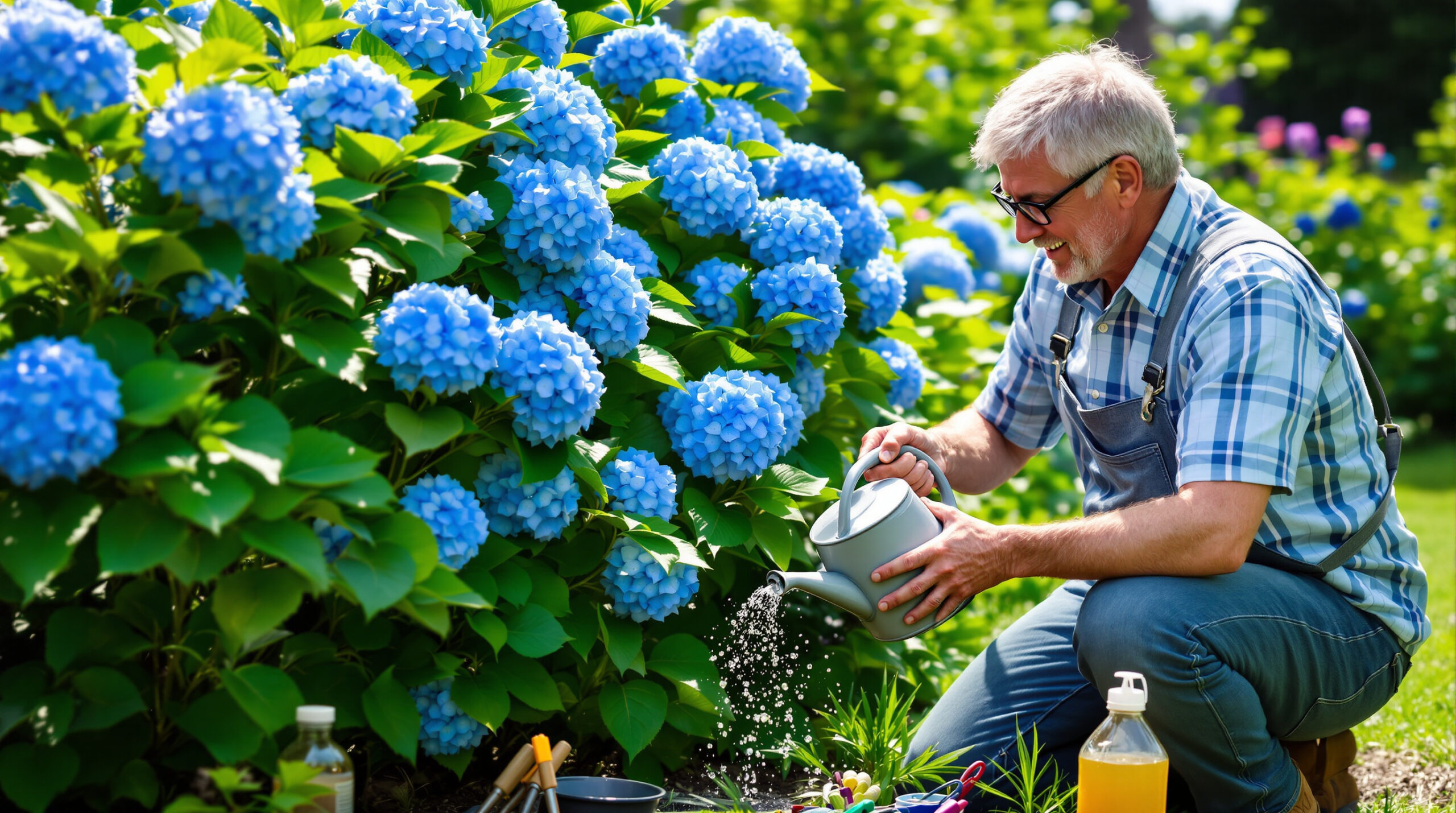 Běžná přísada může podpořit růst hortenzií, tvrdí zahradní experti