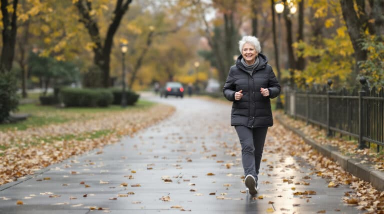 Hubnutí po padesátce: jakou vzdálenost denně ujít pro udržení kondice podle vědců