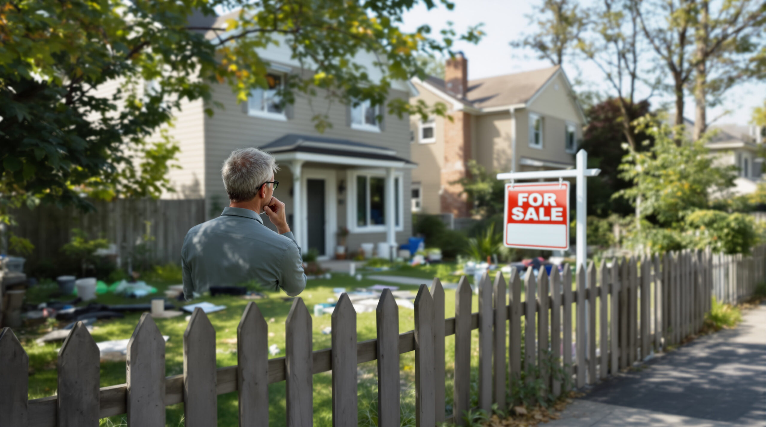 Můj soused měl potíže prodat svůj dům: jeden drobný detail mohl všechno změnit ještě před prvními prohlídkami.
