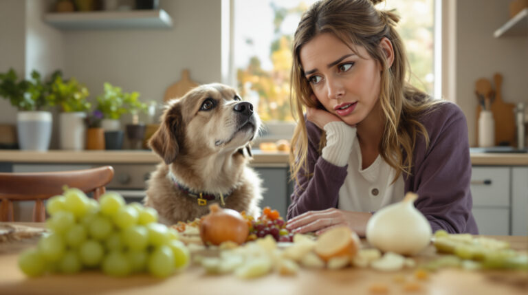 Myslela jsem si, že zbytky od stolu jsou pro psa neškodné: zjistila jsem, jaké skutečné nebezpečí představují, hlavně po této zkušenosti.