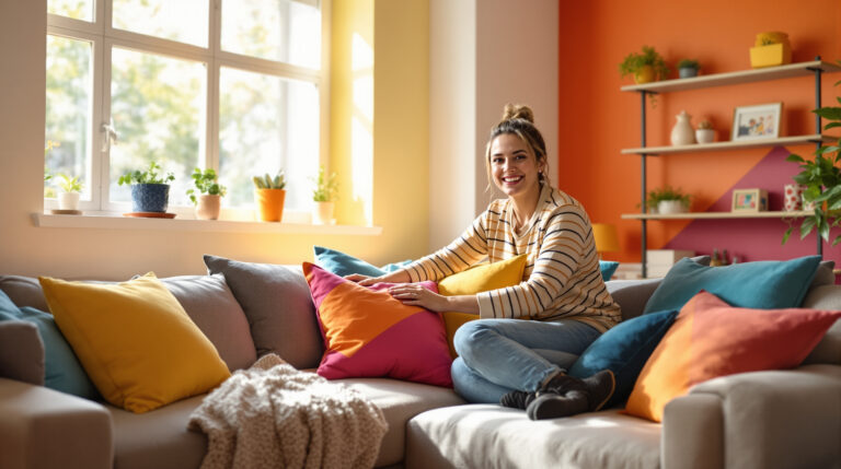 Mysleli jsme si, že malování obýváku více barvami vytváří chaos: ve skutečnosti může prostor obohatit a podpořit kreativitu.