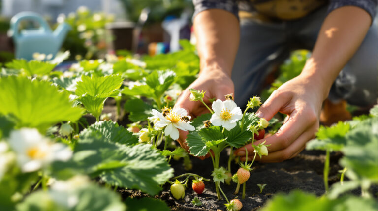 Mysleli jsme, že jahody špatně rostou kvůli chybám v pěstování: ve skutečnosti za to často může nedostatečné opylení.