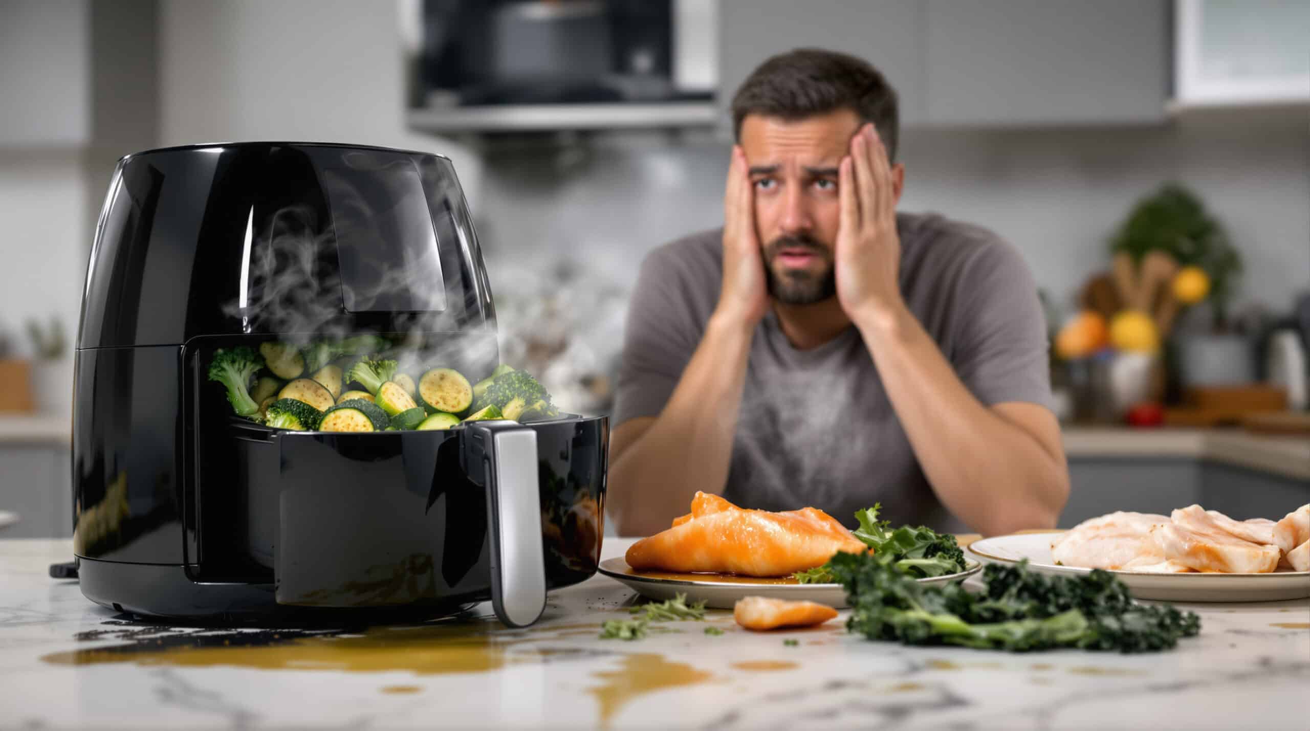 Nedávejte tyto potraviny do své horkovzdušné fritézy: můžete poškodit přístroj a ohrozit své zdraví!