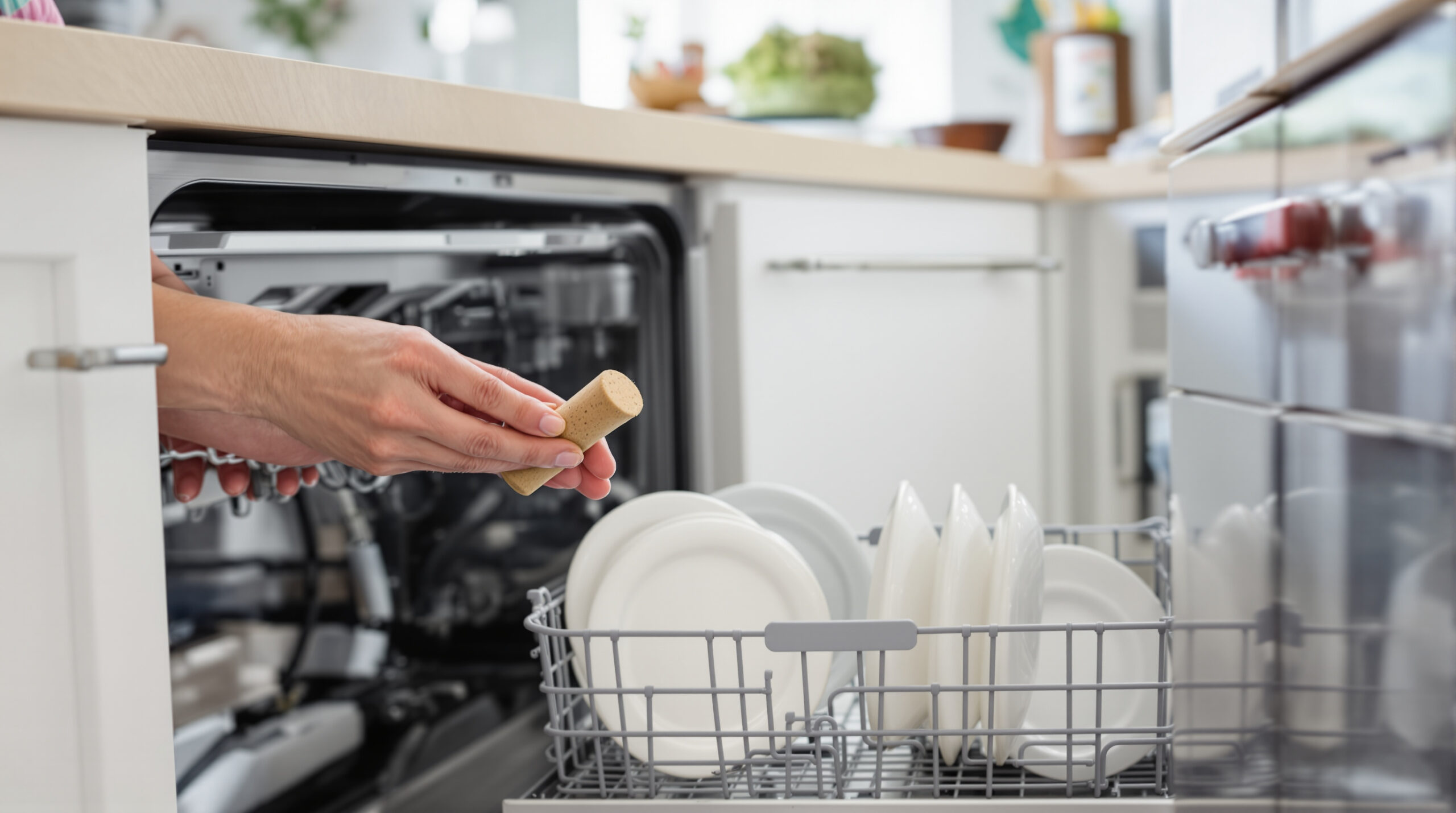 Nedávejte už korkovou zátku do myčky nádobí: tento běžný zvyk může poškodit její správnou funkci.