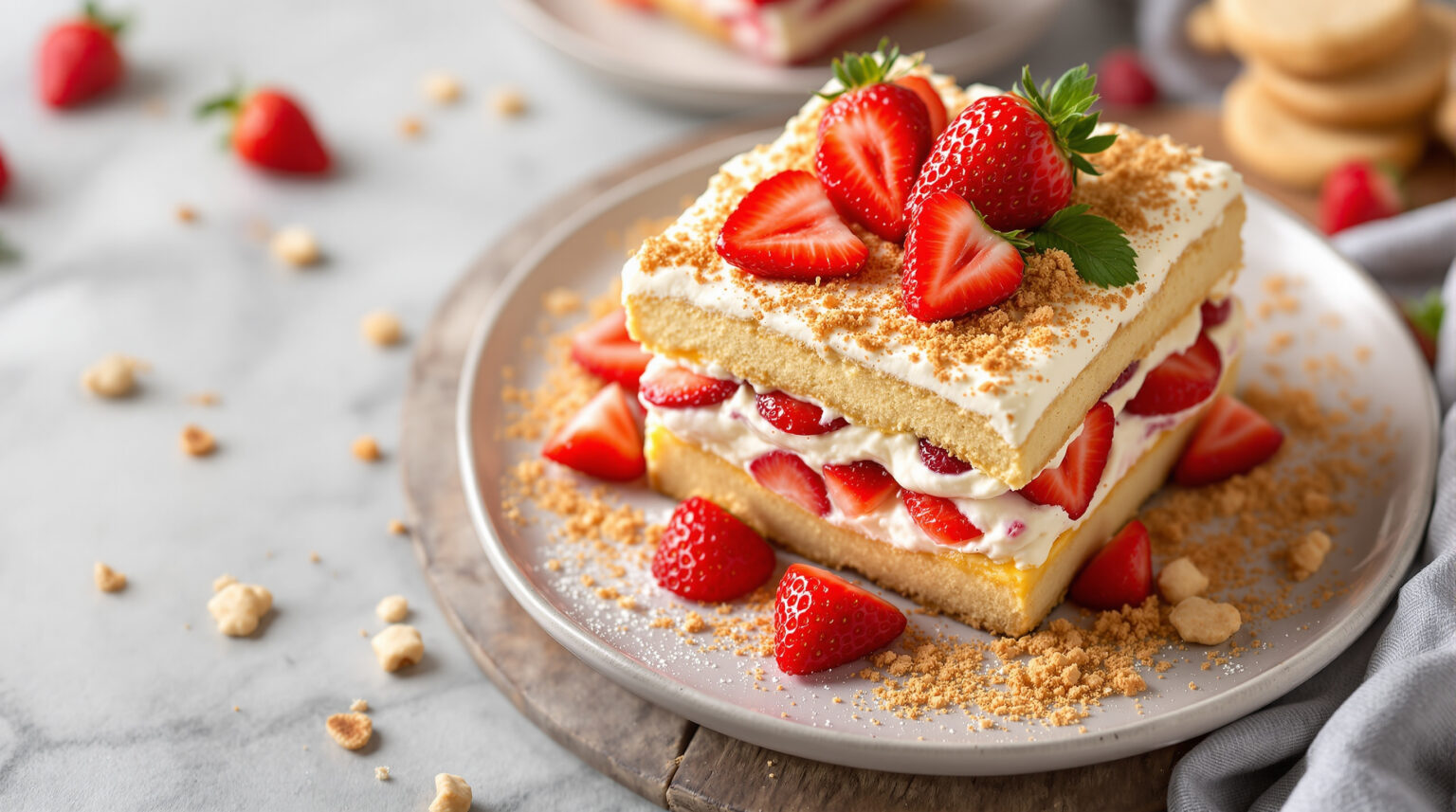 Není to káva, co dělá tiramisu krémovým: nahrazení ovoce jahodami může ve skutečnosti změnit požadovanou konzistenci.