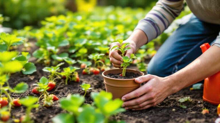 Objevil jsem, jak pěstovat jahodníky donekonečna bez utracení jediné koruny: stačil obyčejný kousek stonku a vše se změnilo.
