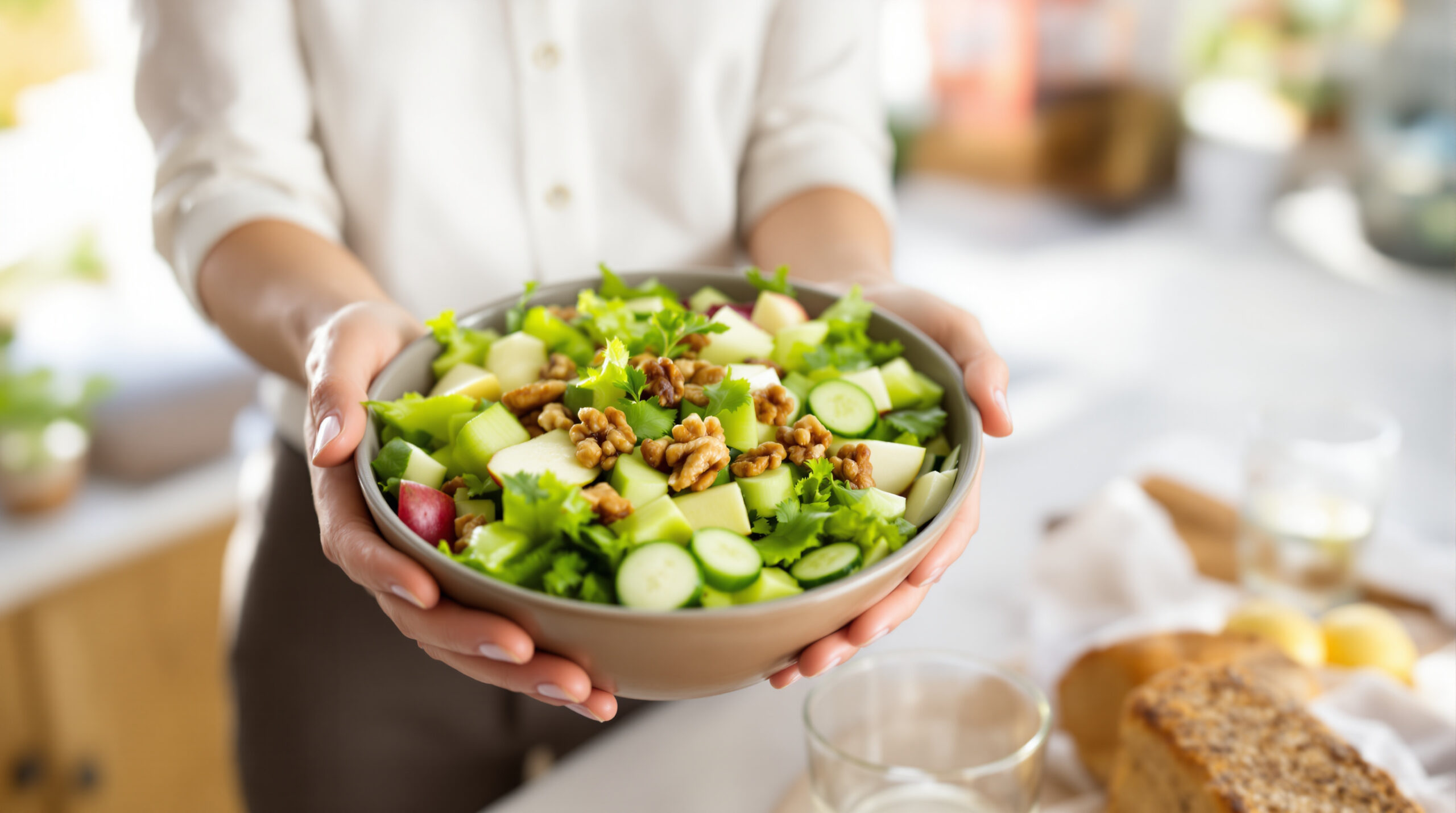 Od té doby, co připravuji tento rychlý salát, mám víc energie a každé jídlo je opravdovou vzpruhou