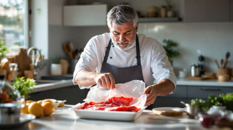 Tato tekutina v mase není krev: odborníci vysvětlují, proč její zachování může proměnit vaše pokrmy v kuchyni