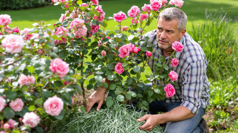 Už nikdy nedávejte posekanou trávu ke kořenům růží: zahradní architekt odhaluje, proč tento zvyk může vašim rostlinám škodit.