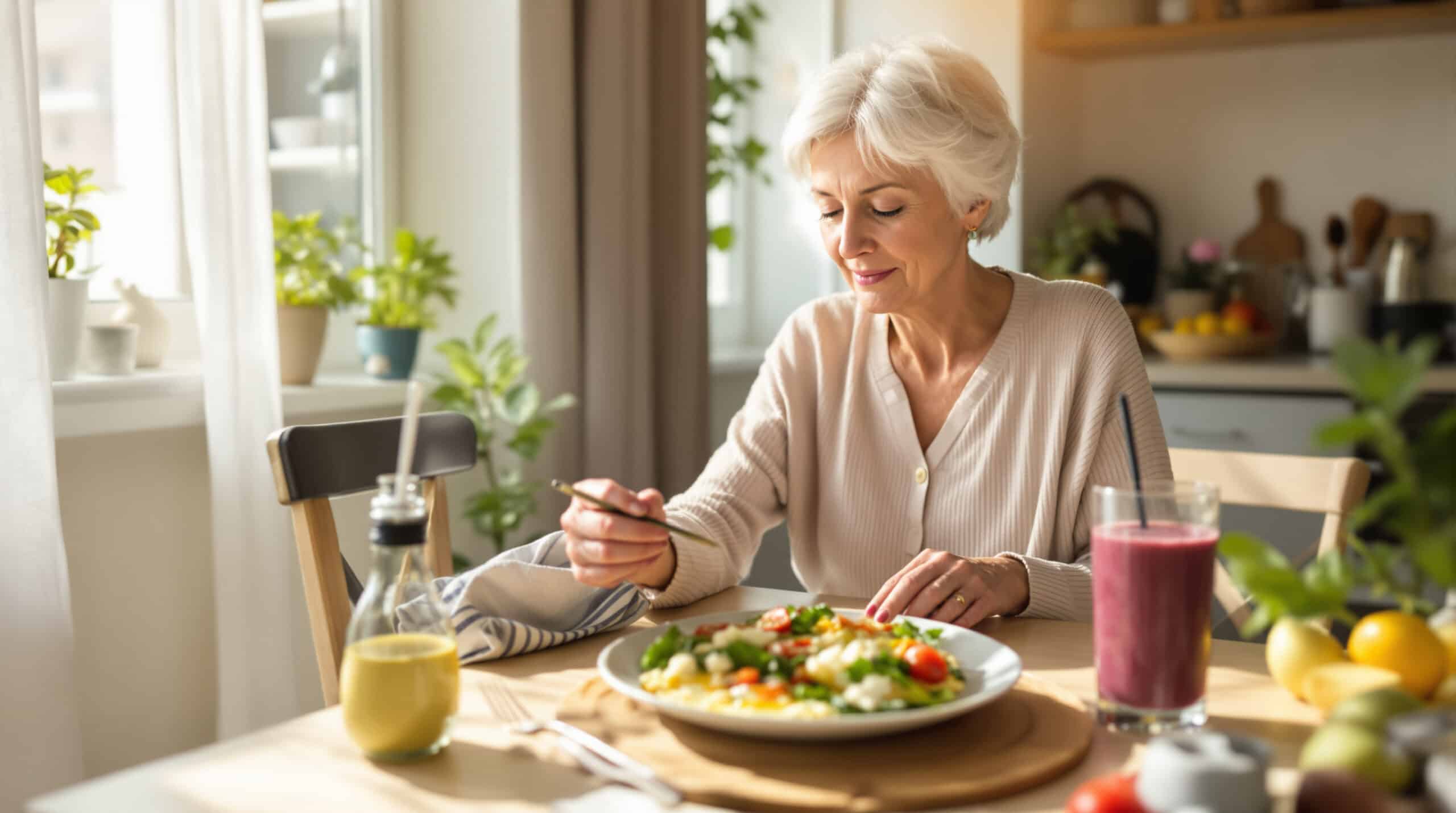 Ve 66 letech jsem zjistila, co jím každý den, abych se cítila stejně plná energie jako ve 40: změna, která mi změnila život.