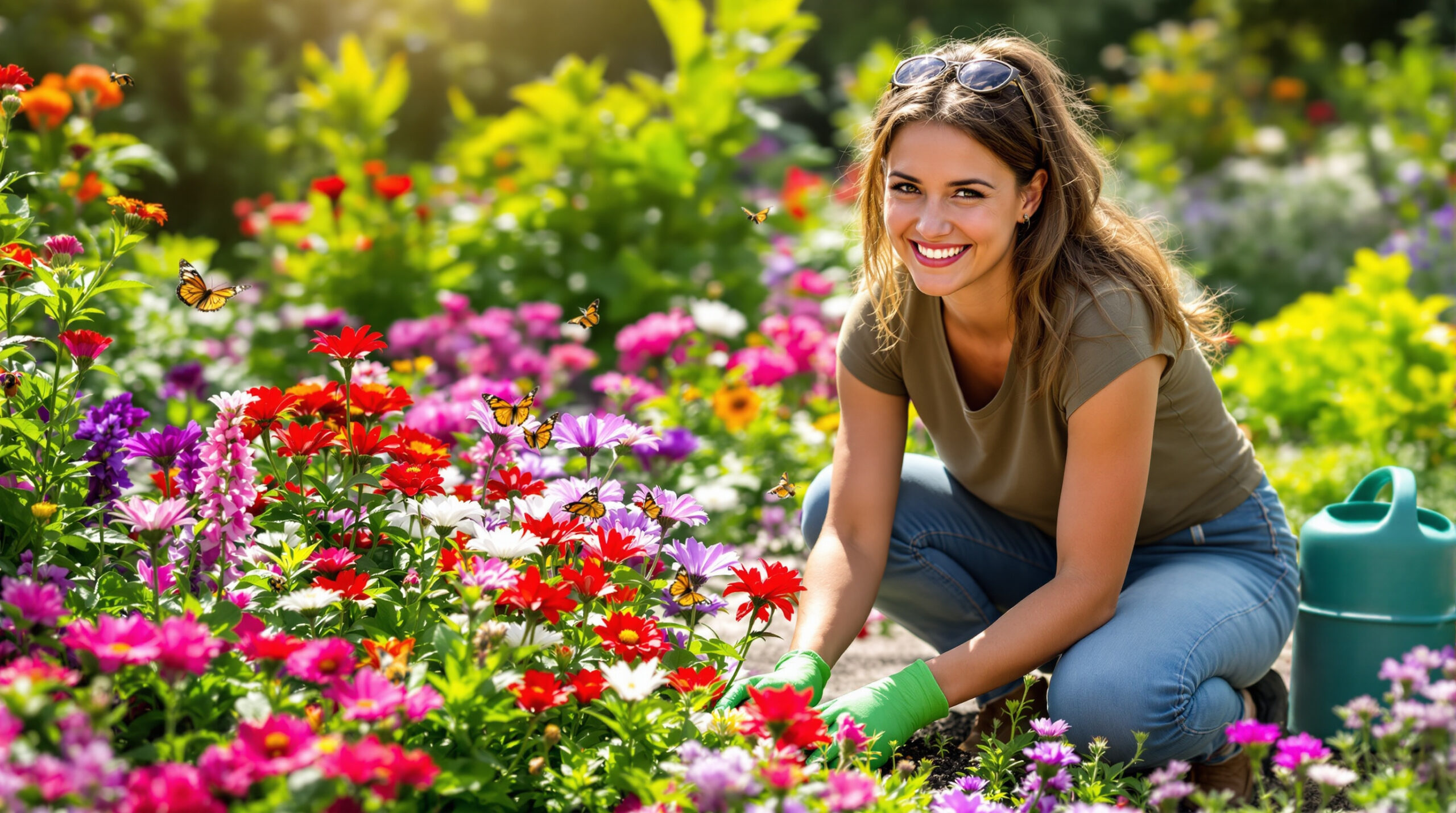 Zasadila jsem tuto nenáročnou květinu a k mému velkému překvapení se zahrada proměnila v pestrý festival barev plný opylovačů během léta.